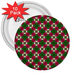 Cute Pattern Gifts 3  Buttons (10 Pack) 