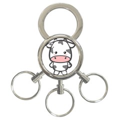 Kawaii Cow 3-ring Key Chains by KawaiiKawaii