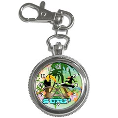 Surfing Key Chain Watches by FantasyWorld7