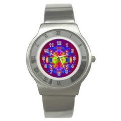 Abstract 6 Stainless Steel Watches