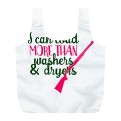 I Can Load More Than Washers And Dryers Full Print Recycle Bags (l)  by CraftyLittleNodes