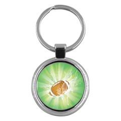 American Football  Key Chains (round)  by FantasyWorld7