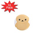 Kawaii Cat 1  Mini Magnet (10 pack)  Front