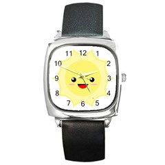 Kawaii Sun Square Metal Watches by KawaiiKawaii