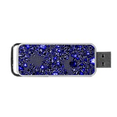 Sci Fi Fantasy Cosmos Blue Portable Usb Flash (one Side) by ImpressiveMoments