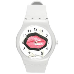 Troislips0002 Round Plastic Sport Watch (m)