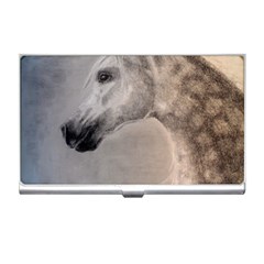 Grey Arabian Horse Business Card Holders by TwoFriendsGallery