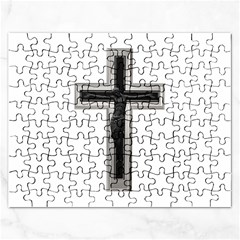 Christian Cross Jigsaw Puzzle (rectangular) by igorsin