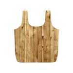 LIGHT WOOD FENCE Full Print Recycle Bags (S)  Front