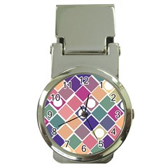 Dots And Squares Money Clip Watches