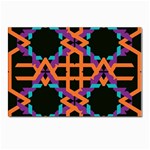 Juxtaposed shapes Postcard 4 x 6  (Pkg of 10) Front