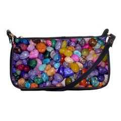 Colored Pebbles Shoulder Clutch Bags