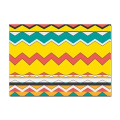 Zig Zag Sticker A4 (10 Pack)