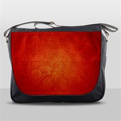 Orange Dot Art Messenger Bags by trendistuff