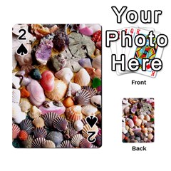 Colorful Sea Shells Playing Cards 54 Designs 