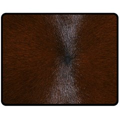 Horse Fur Fleece Blanket (medium)  by trendistuff