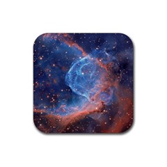 Thor s Helmet Rubber Coaster (square)  by trendistuff