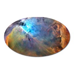 Orion Nebula Oval Magnet by trendistuff