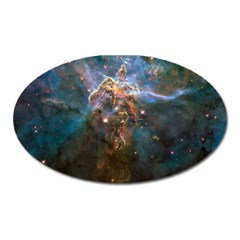 Mystic Mountain Oval Magnet by trendistuff