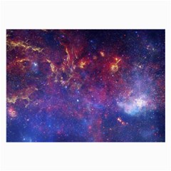 Milky Way Center Large Glasses Cloth (2-side) by trendistuff