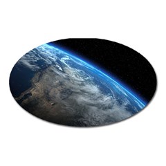 Earth Orbit Oval Magnet by trendistuff