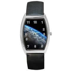 Earth Orbit Barrel Metal Watches by trendistuff