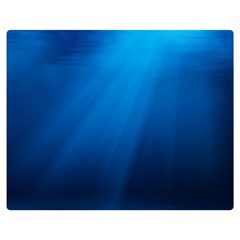 Underwater Sunlight Double Sided Flano Blanket (medium) 