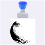 OCEAN WAVE 2 Rubber Round Stamps (Large) 1.875 x1.875  Stamp