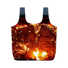 Door To Hell Full Print Recycle Bags (m)  by trendistuff