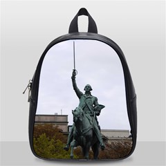 Washington Statue School Bags (small)  by trendistuff