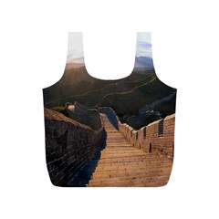 Great Wall Of China 2 Full Print Recycle Bags (s)  by trendistuff