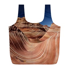 Petrified Sand Dunes Full Print Recycle Bags (l)  by trendistuff