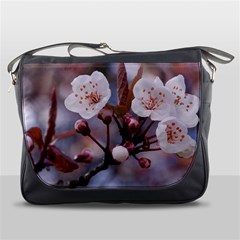 Cherry Blossoms Messenger Bags by trendistuff