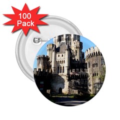 Butron Castle 2 25  Buttons (100 Pack) 