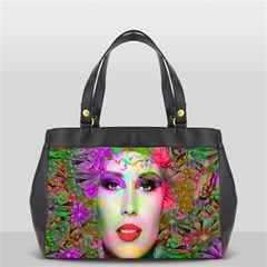 Flowers In Your Hair Office Handbags (2 Sides)  by icarusismartdesigns