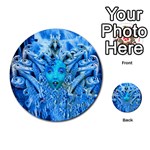 Medusa Metamorphosis Multi-purpose Cards (Round)  Back 1