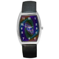 Eye Of The Galactic Storm Barrel Style Metal Watch by StuffOrSomething