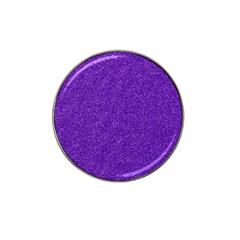 Festive Purple Glitter Texture Hat Clip Ball Marker (4 Pack) by yoursparklingshop