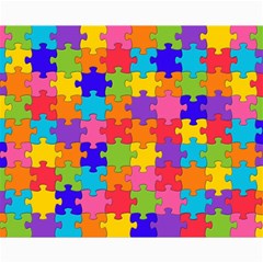 Funny Colorful Jigsaw Puzzle Collage 8  X 10 