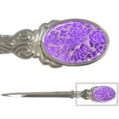 Festive Chic Purple Stone Glitter  Letter Openers by yoursparklingshop