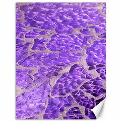 Festive Chic Purple Stone Glitter  Canvas 18  X 24   by yoursparklingshop