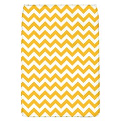 Sunny Yellow & White Zigzag Pattern Removable Flap Cover (l) by Zandiepants