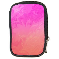 Ombre Pink Orange Compact Camera Cases by BrightVibesDesign