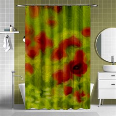 Poppy Iii Shower Curtain 48  X 72  (small) 