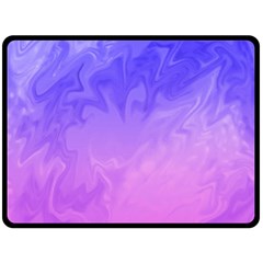 Ombre Purple Pink Fleece Blanket (large) 