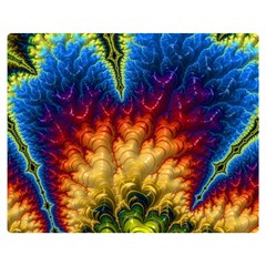 Amazing Special Fractal 25a Double Sided Flano Blanket (medium) 