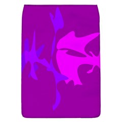 Purple, Pink And Magenta Amoeba Abstraction Flap Covers (l) 