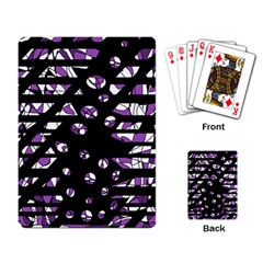 Violet Freedom Playing Card