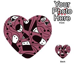 Playful Abstraction Playing Cards 54 (heart) 