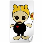 Cute doll girl Canvas 40  x 72   39.28 x69.23  Canvas - 1